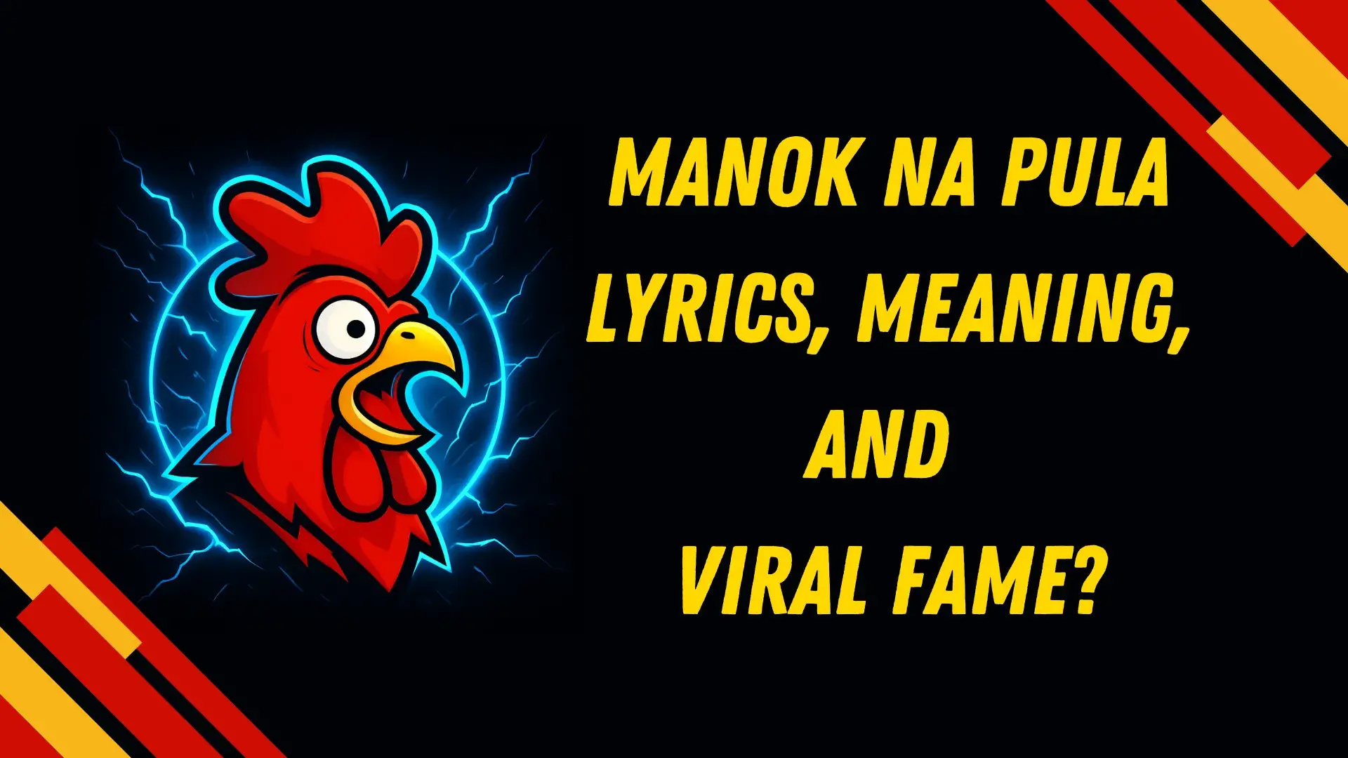 Manok na pula lyrics in English and Taglog