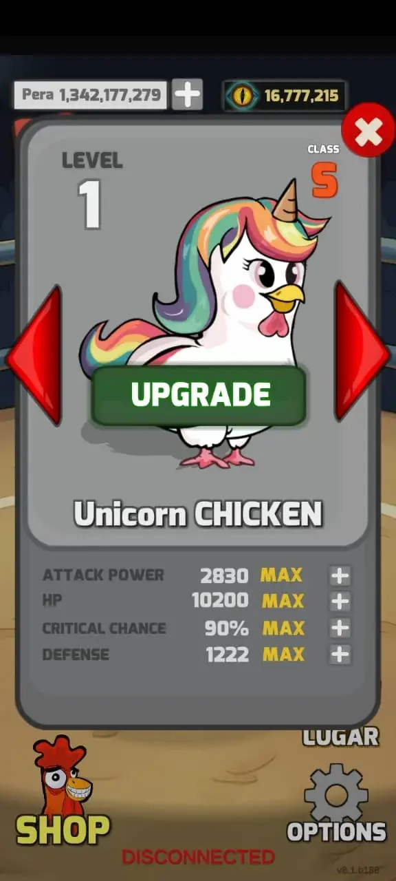 Unicorn Chicken fight